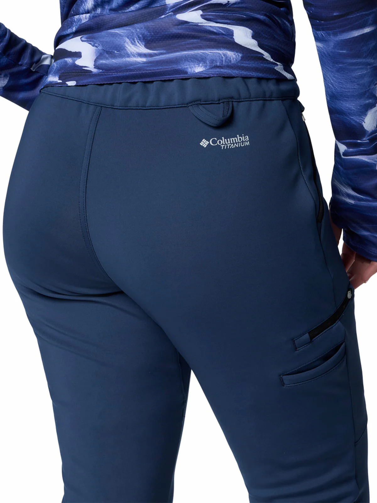 Pantalon Mujer Vast Canyon Highrise Azul Columbia - Image 5