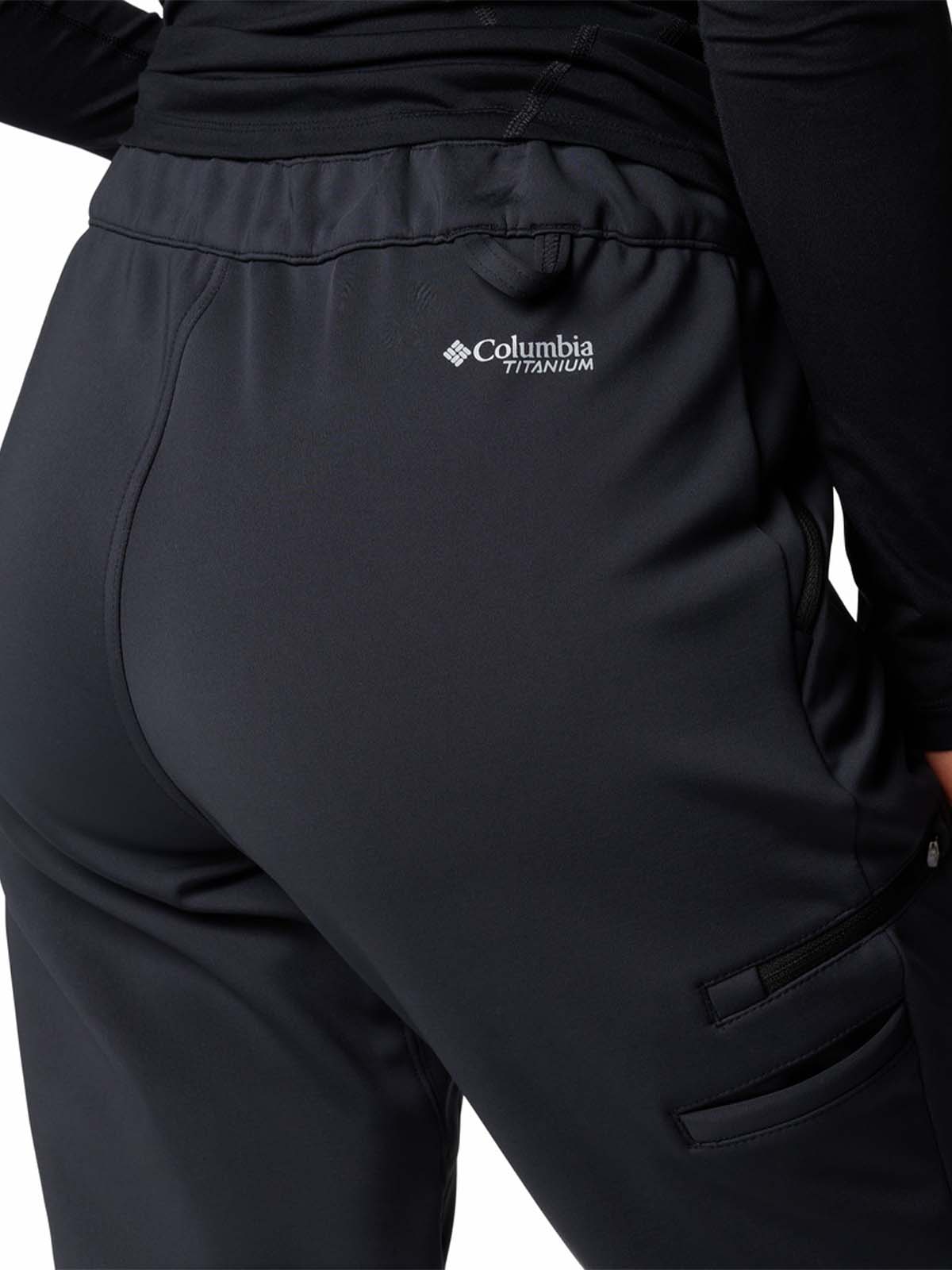 Pantalón Mujer Vast Canyon Negro Columbia - Image 4