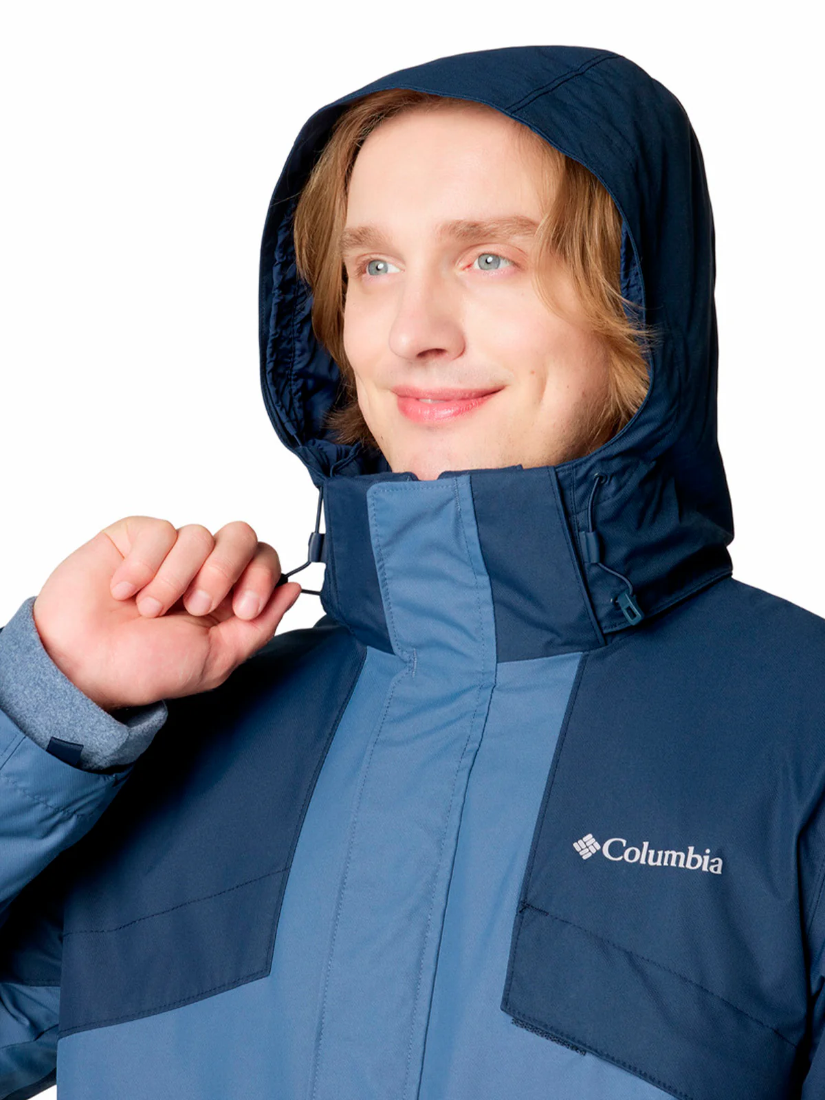 Parka Hombre Bugaboo III Fleece Azul Columbia - Image 3