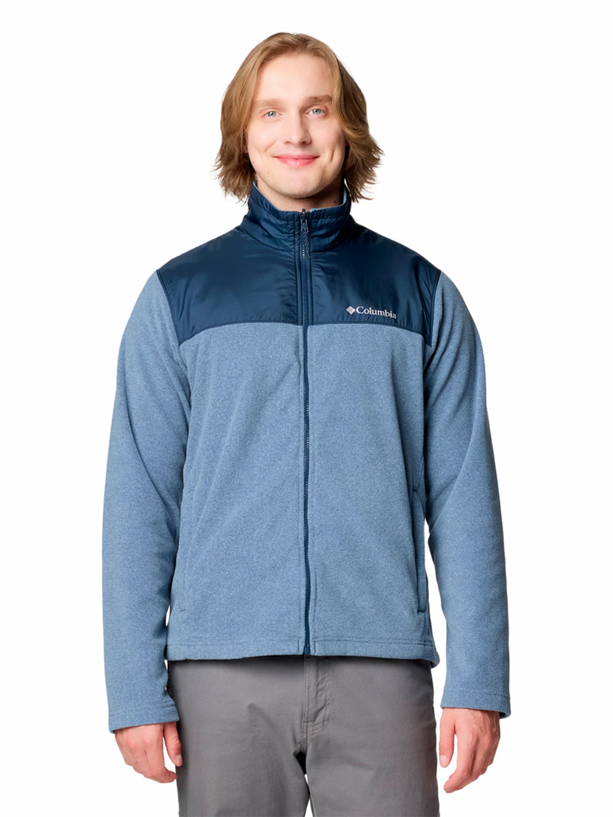 Parka Hombre Bugaboo III Fleece Azul Columbia - Image 8