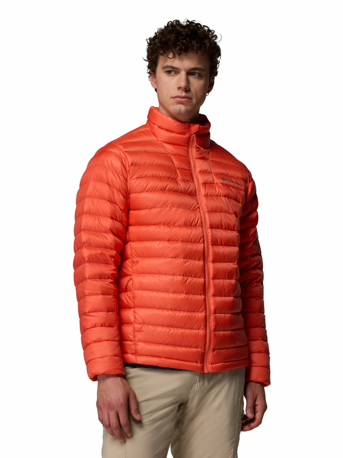 Parka Hombre Corelite Down Jacket Naranjo Columbia