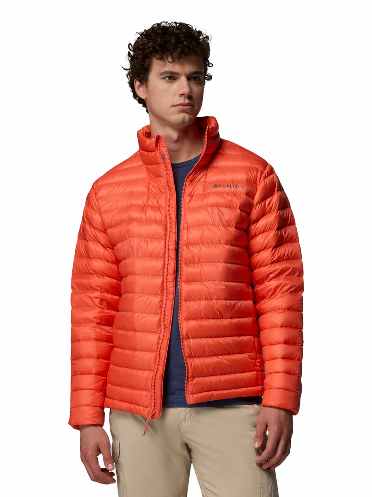 Parka Hombre Corelite Down Jacket Naranjo Columbia - Image 3