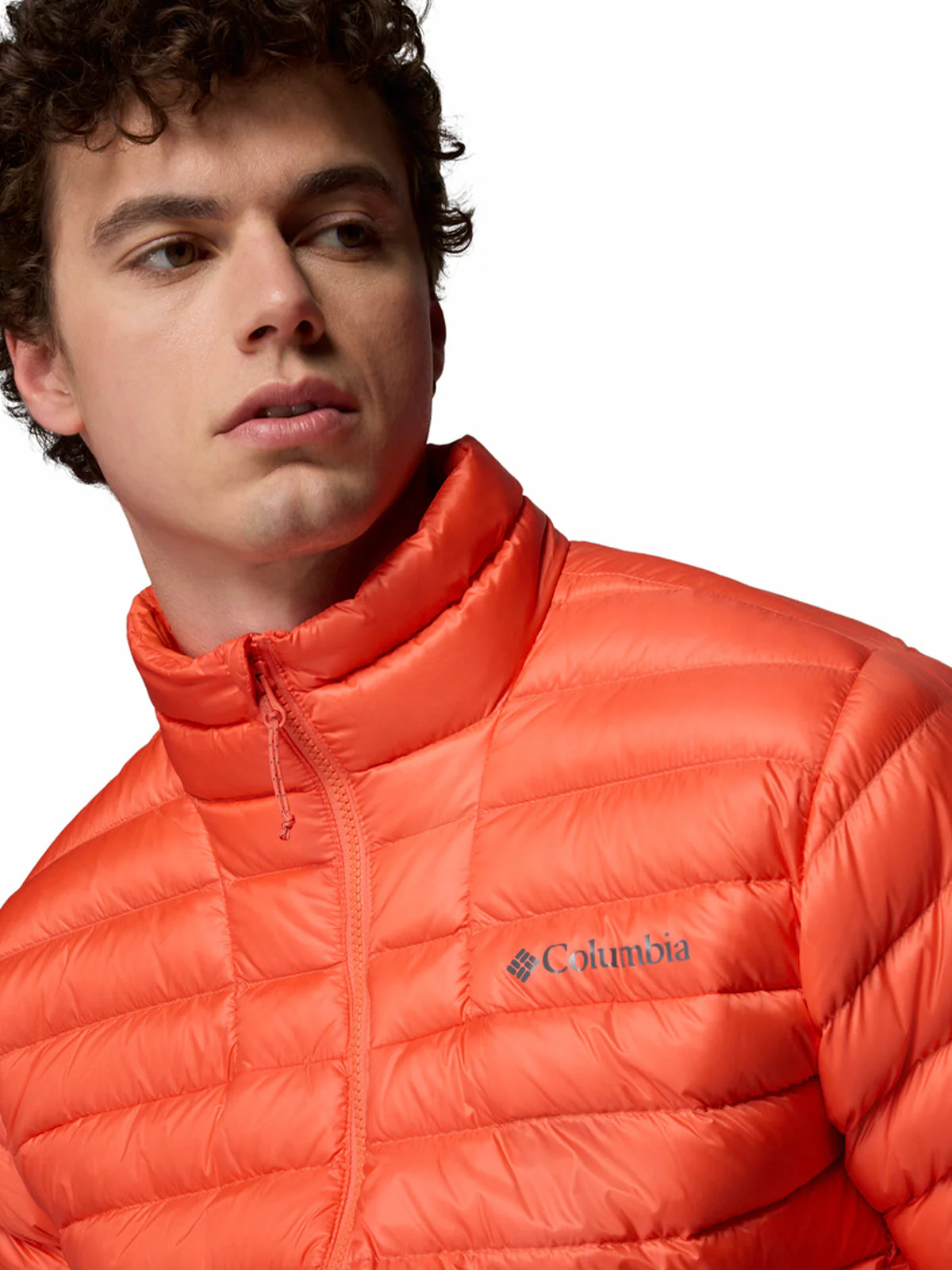 Parka Hombre Corelite Down Jacket Naranjo Columbia - Image 4