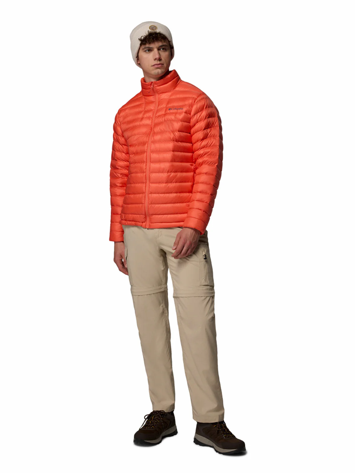 Parka Hombre Corelite Down Jacket Naranjo Columbia - Image 9