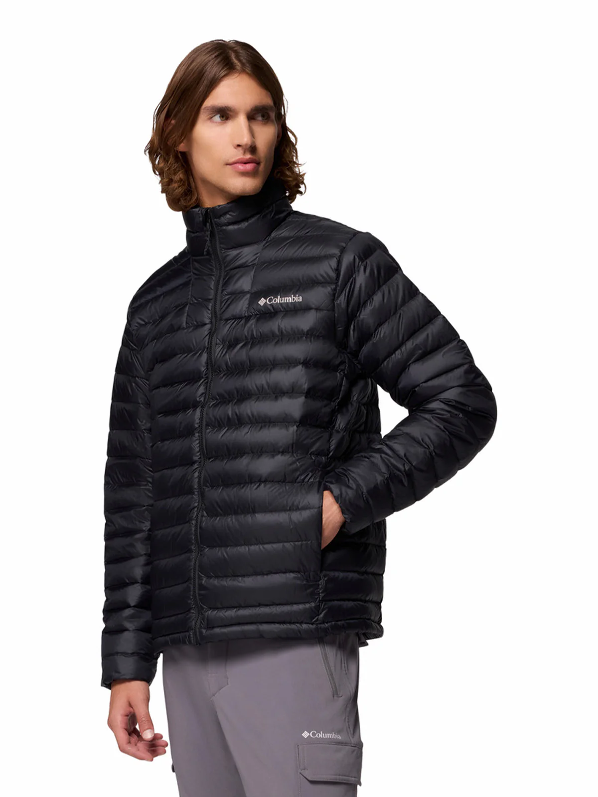 Parka Hombre Corelite Down Jacket Negro Columbia - Image 2