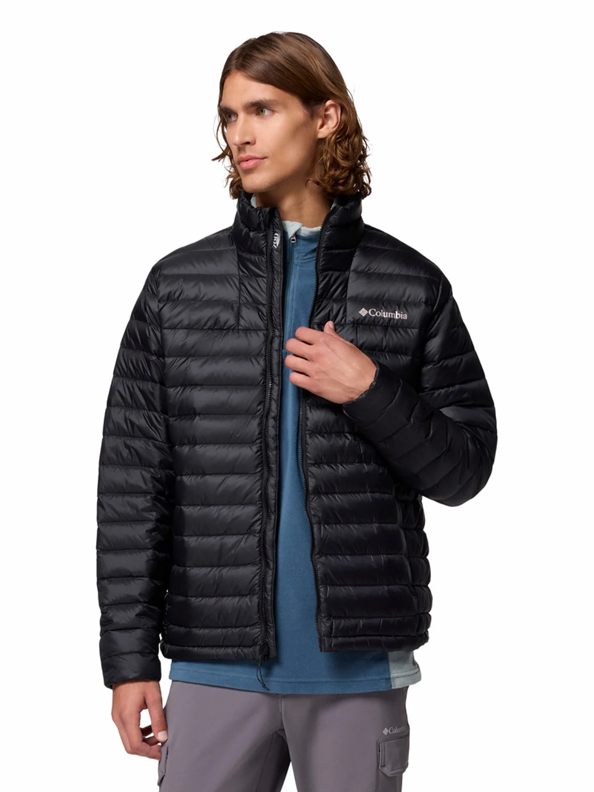 Parka Hombre Corelite Down Jacket Negro Columbia - Image 3