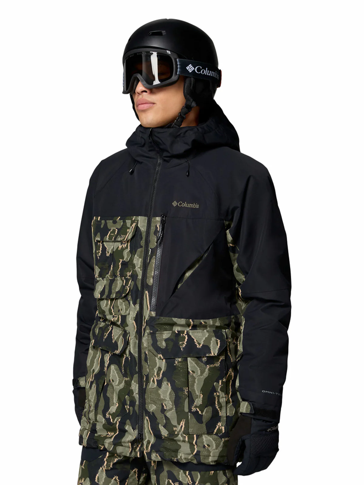 Parka Hombre Coreshot Printed Jkt Verde Columbia - Image 2
