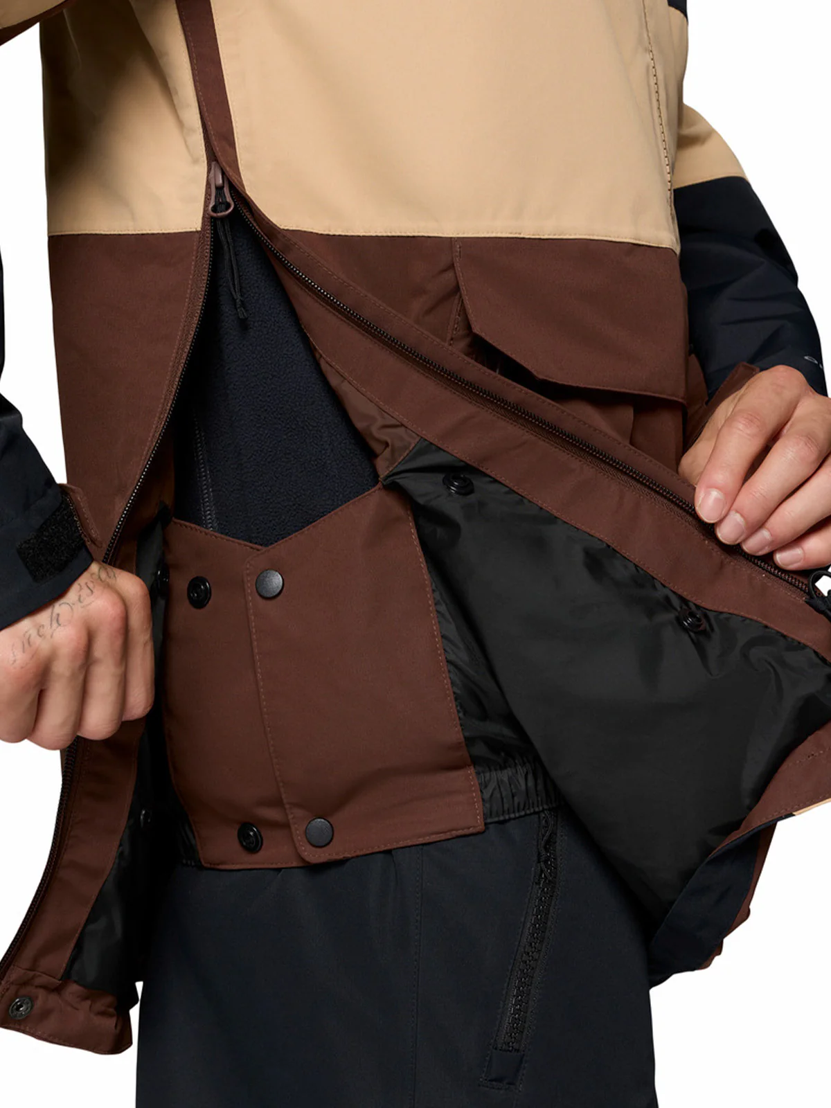 Parka Hombre Coreshot Shell Anora Café Columbia - Image 7