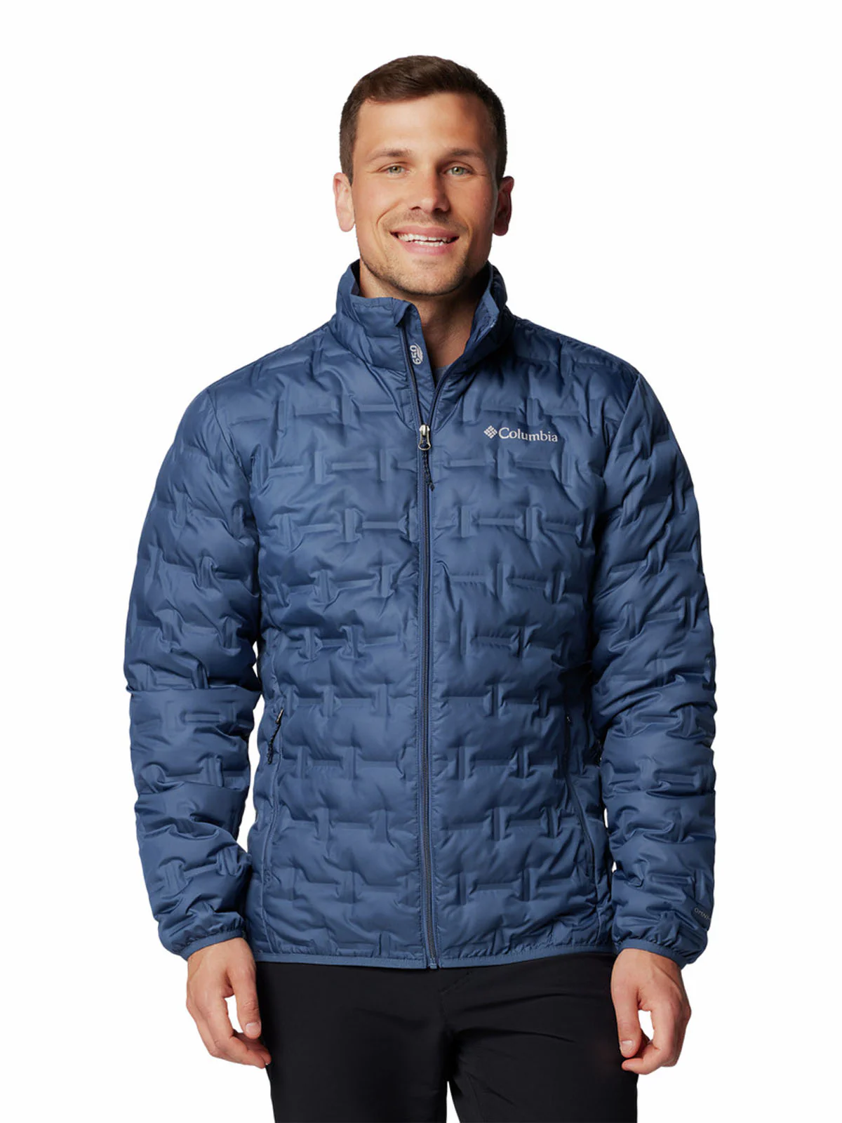 Parka Hombre Delta Ridge II Azul Dark Mountain Columbia