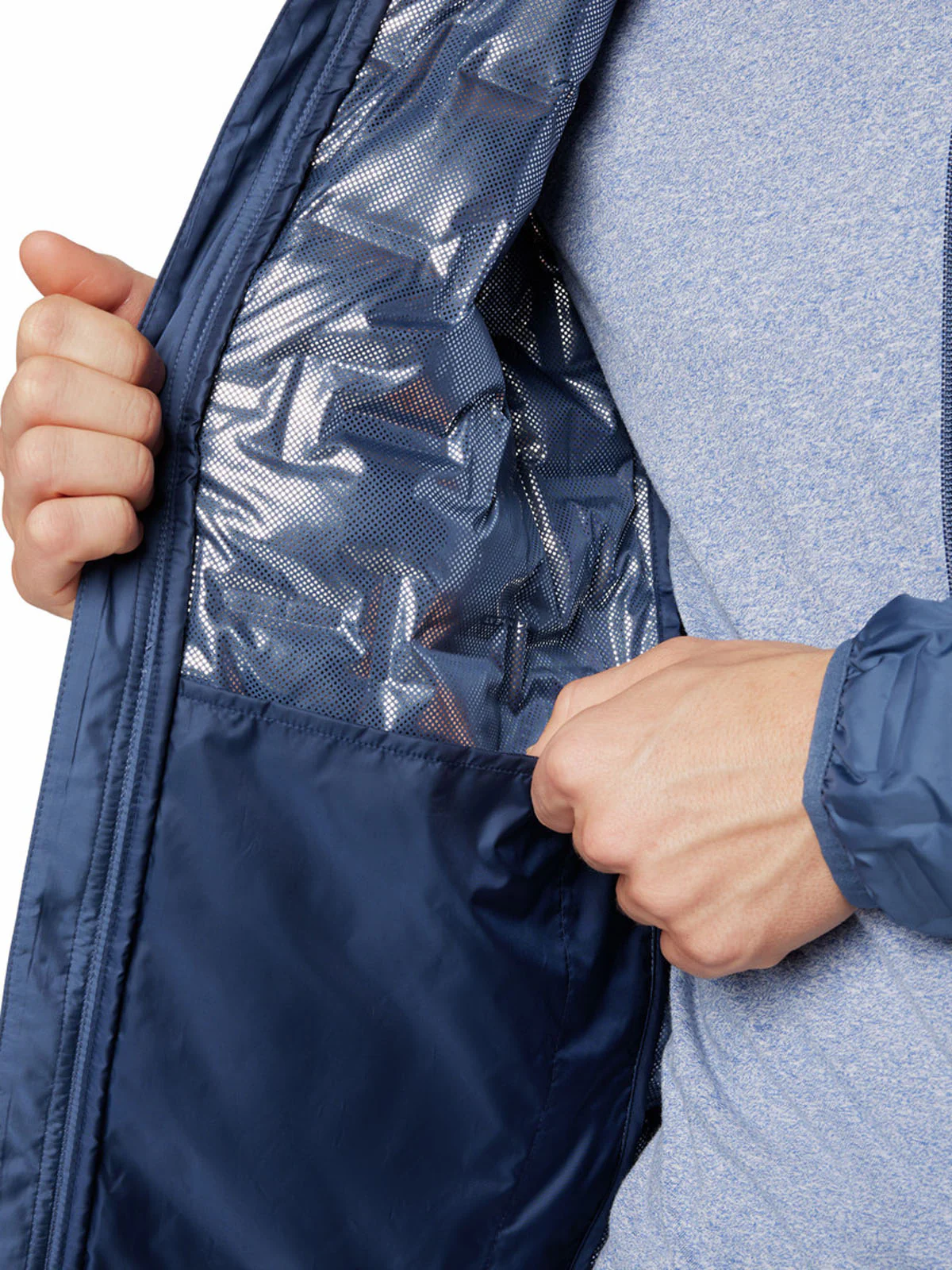 Parka Hombre Delta Ridge II Azul Dark Mountain Columbia - Image 5