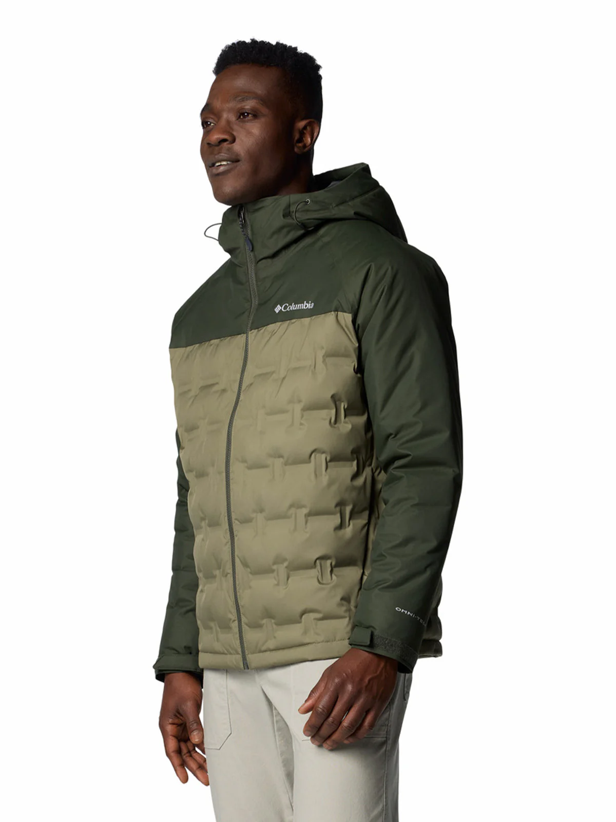 Parka Hombre Grand Trek III Down Hooded Verde Columbia - Image 2