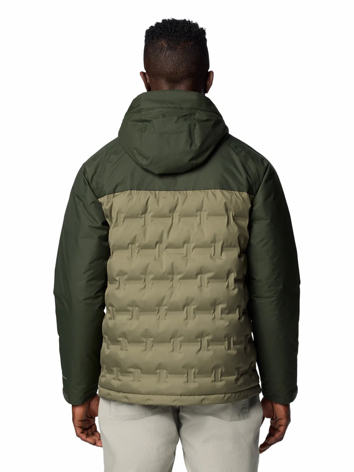 Parka Hombre Grand Trek III Down Hooded Verde Columbia - Image 7
