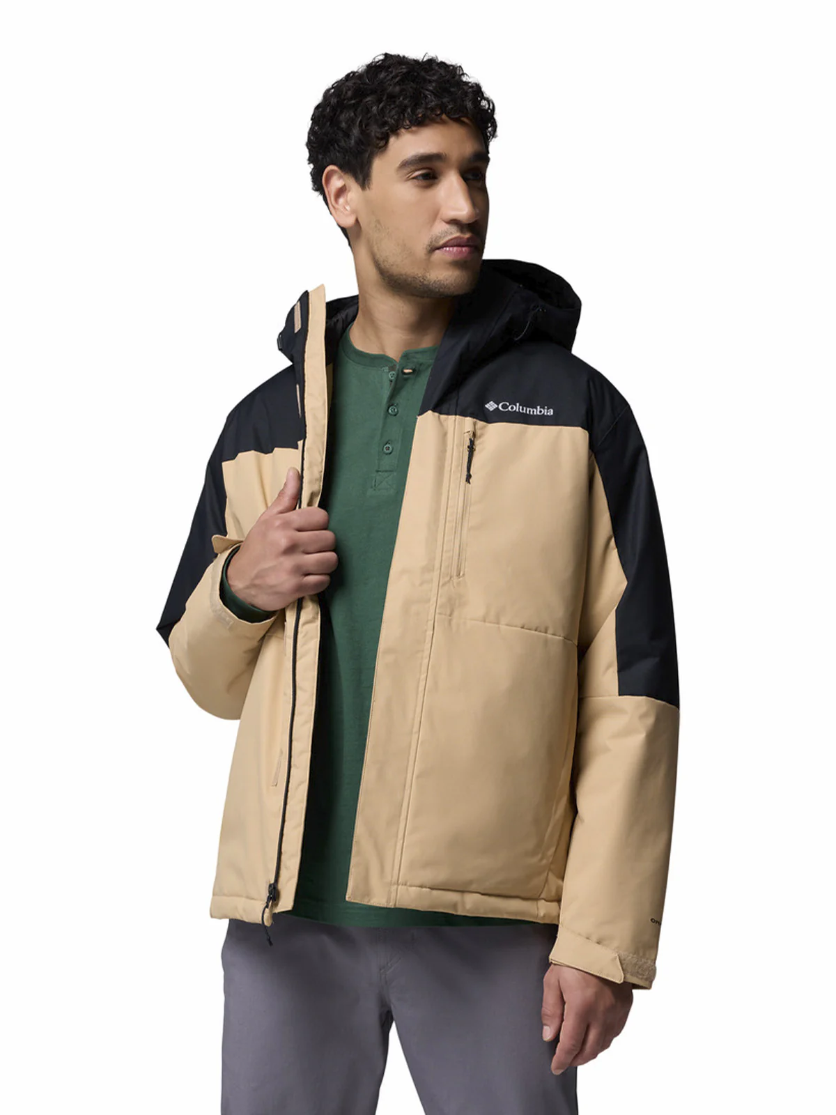 Parka Hombre Hikebound II Insulated Beige Columbia - Image 3