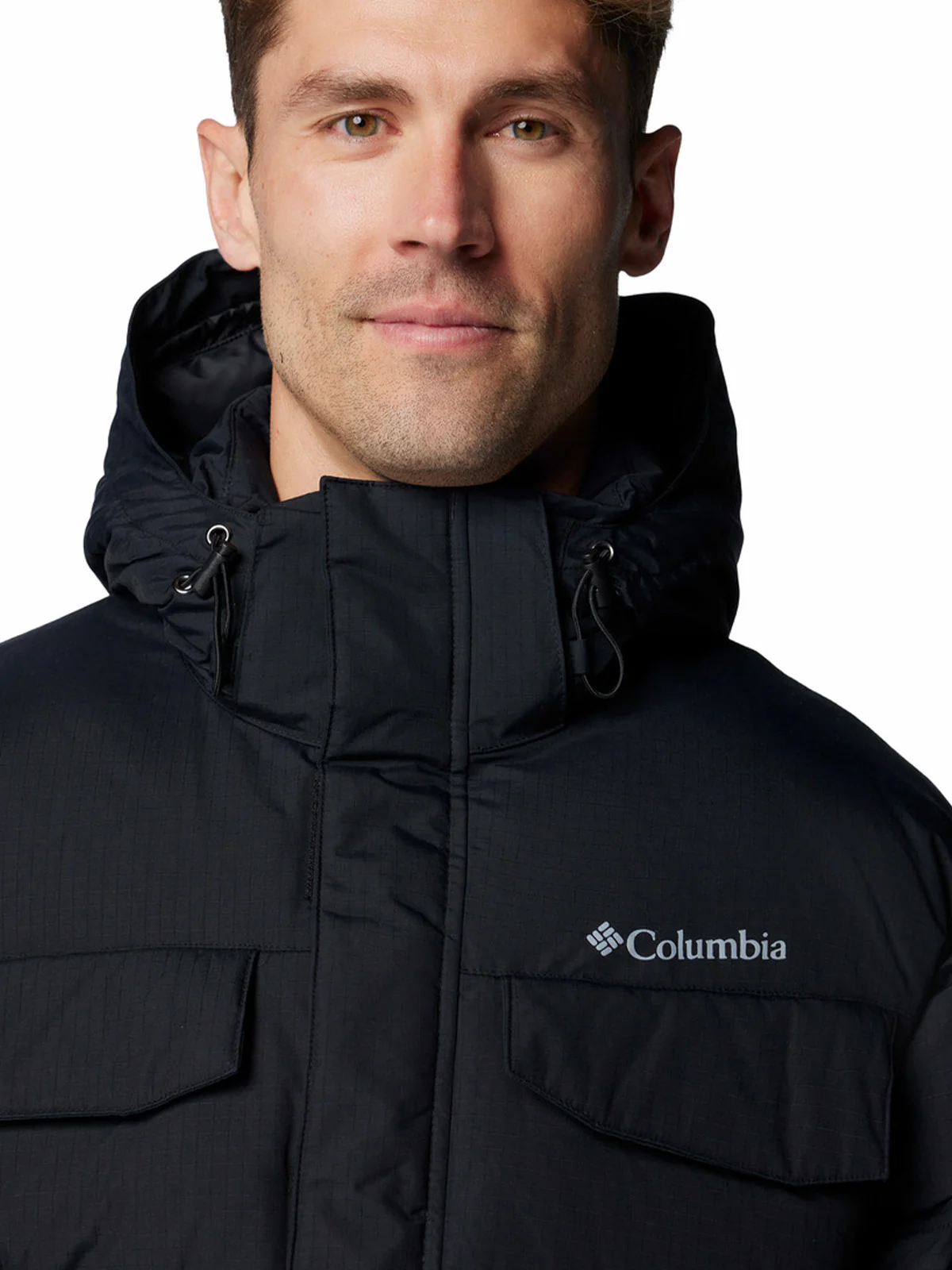 Parka Hombre Landroamer Negro Black Outdoor Columbia - Image 4