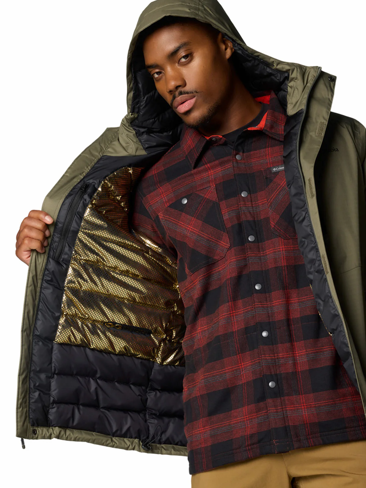 Parka Hombre Oak Harbor II Verde Columbia - Image 5