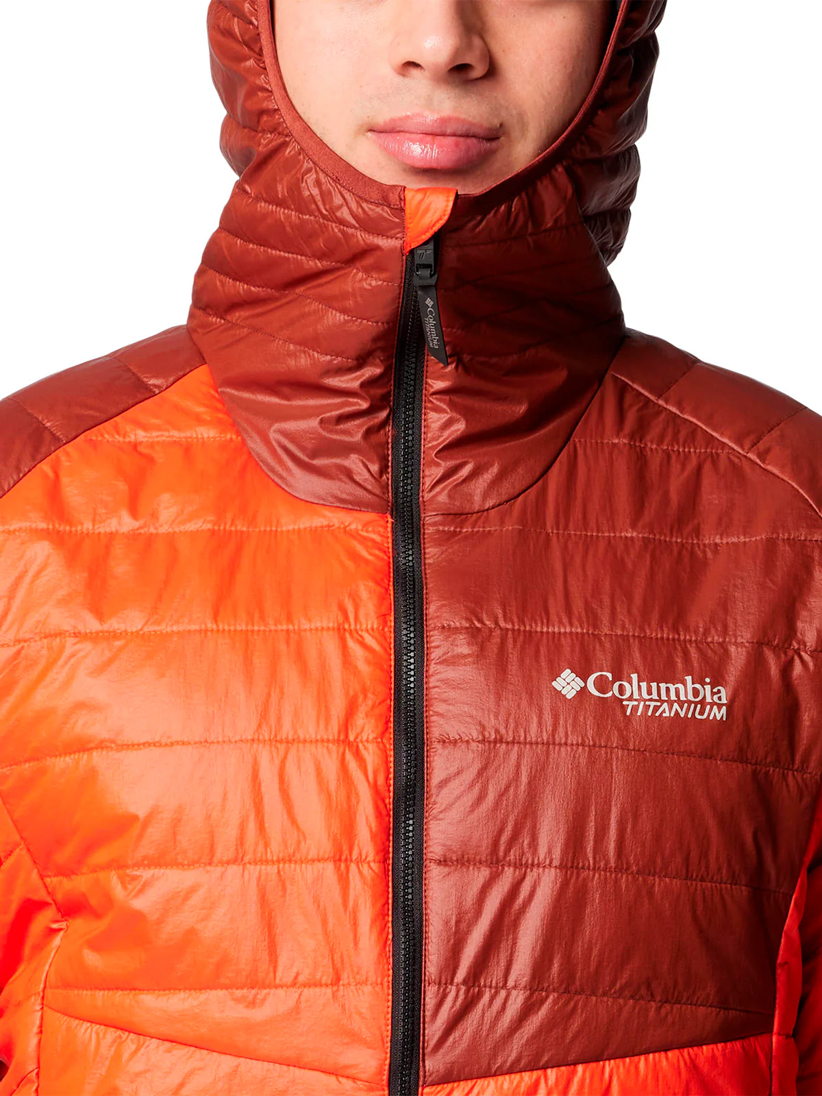 Parka Hombre Platinum Peak II Naranjo Columbia - Image 3