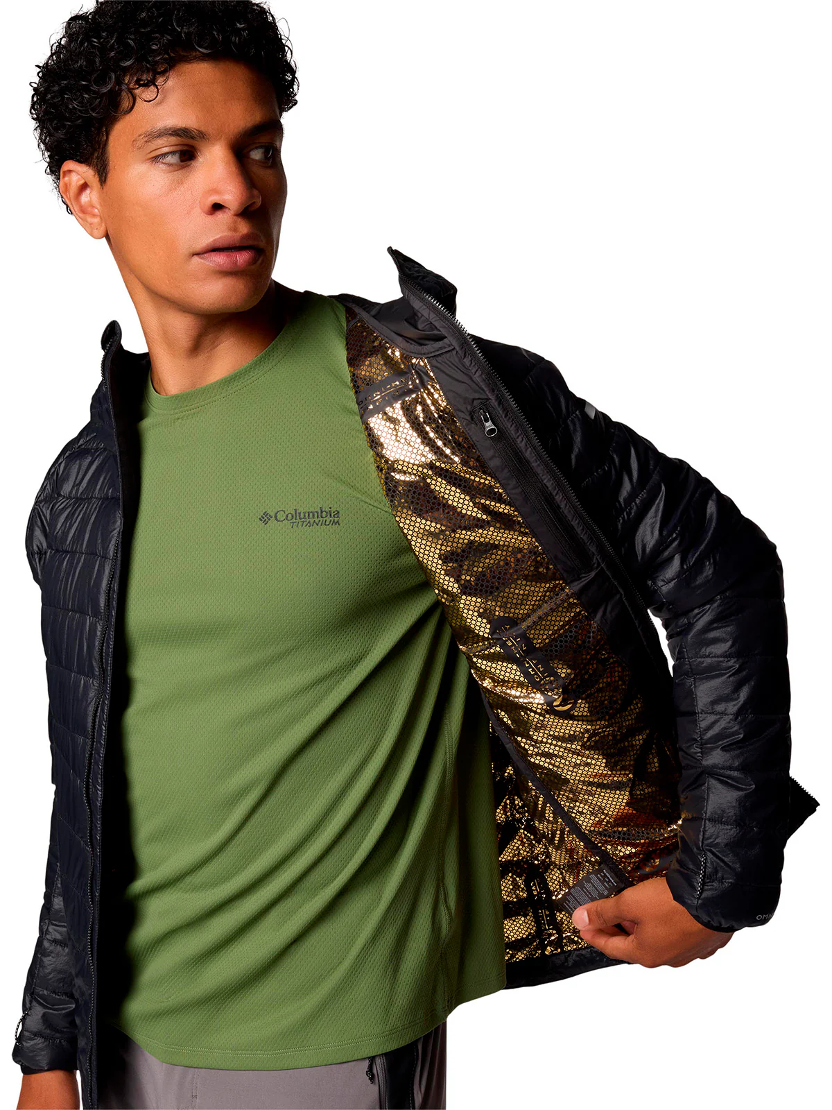 Parka Hombre Platinum Peak II Negro Columbia - Image 6