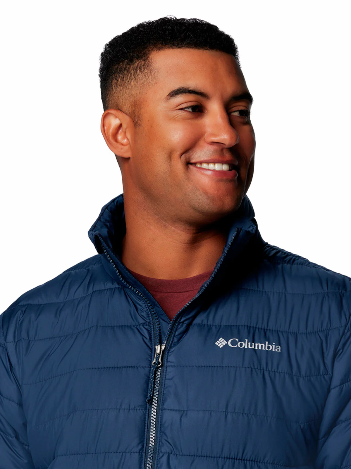 Parka Hombre Powder Lite II Azul Collegiate Navy Columbia - Image 3