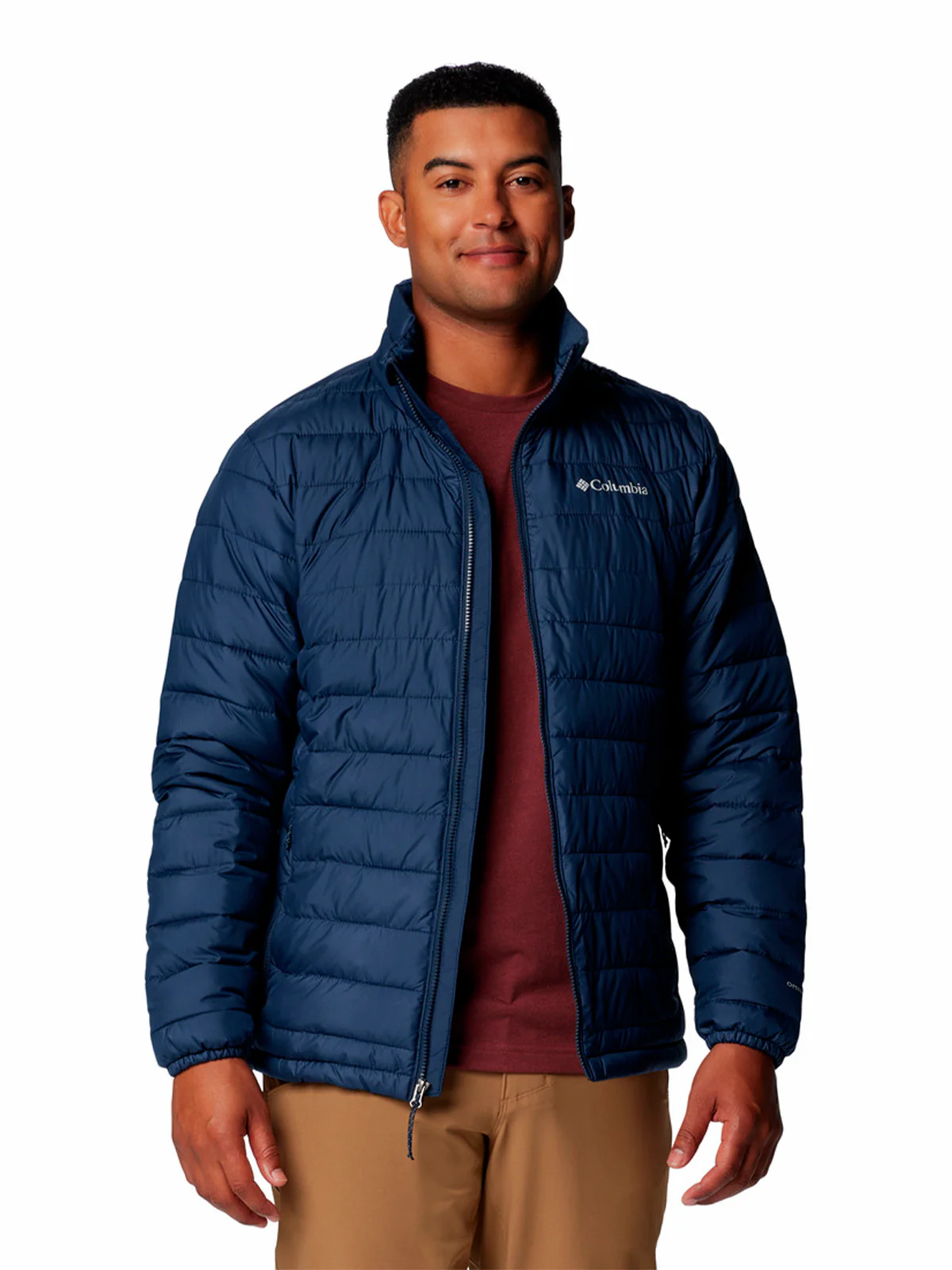 Parka Hombre Powder Lite II Azul Collegiate Navy Columbia - Image 6