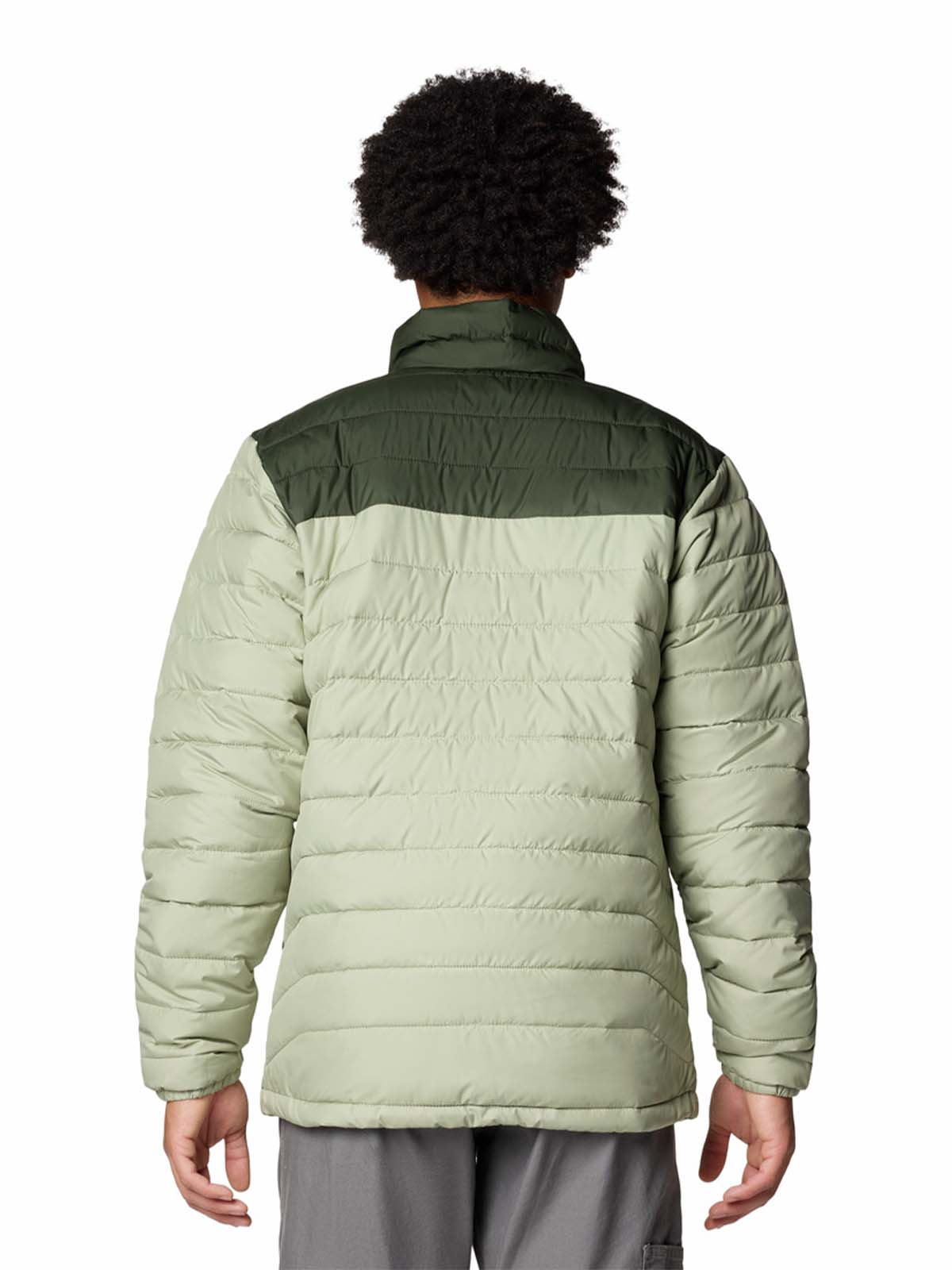 Parka Hombre Powder Lite II Beige Columbia - Image 7