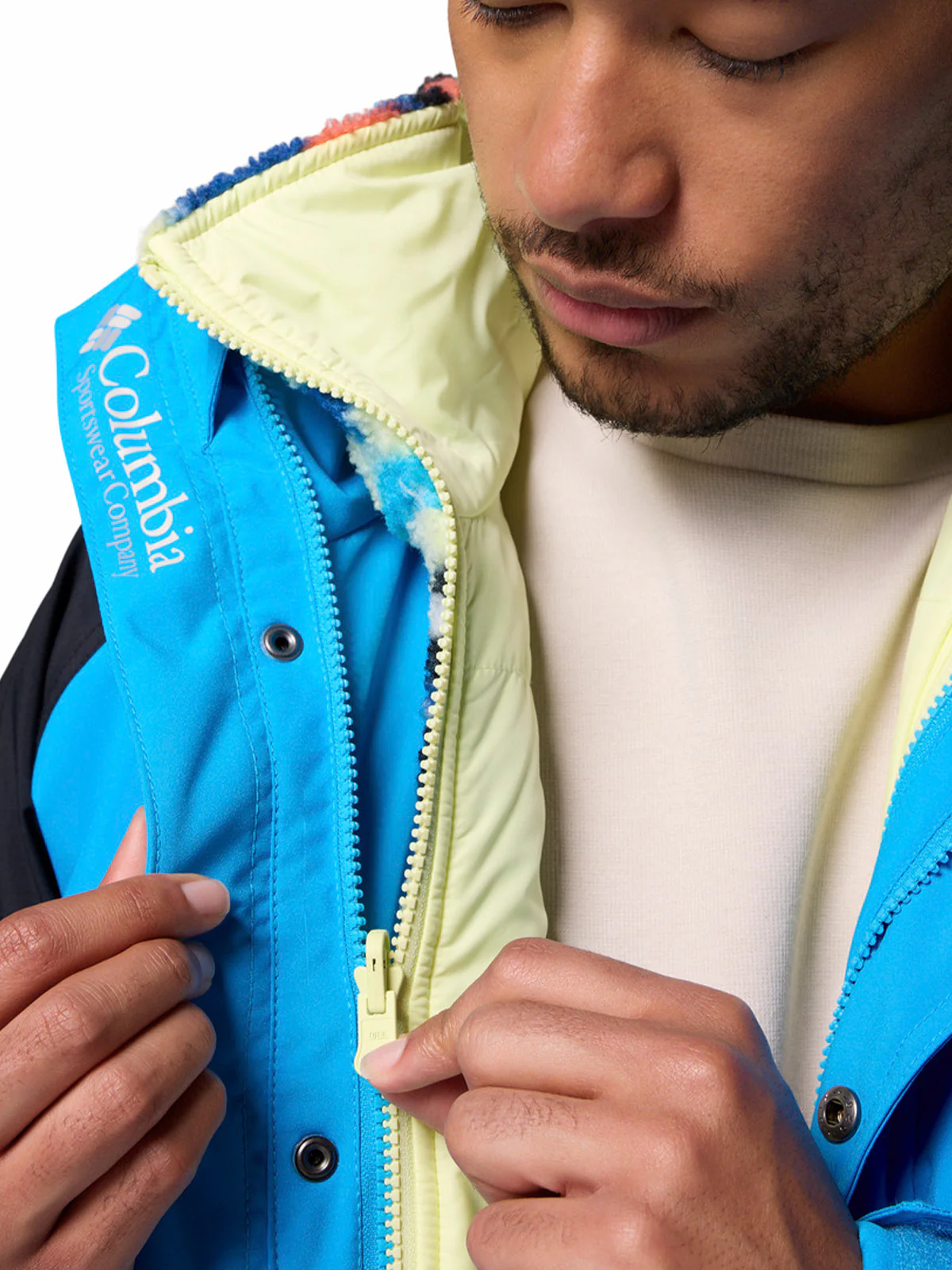 Parka Hombre Powderkeg Ii Remast Azul Columbia - Image 9