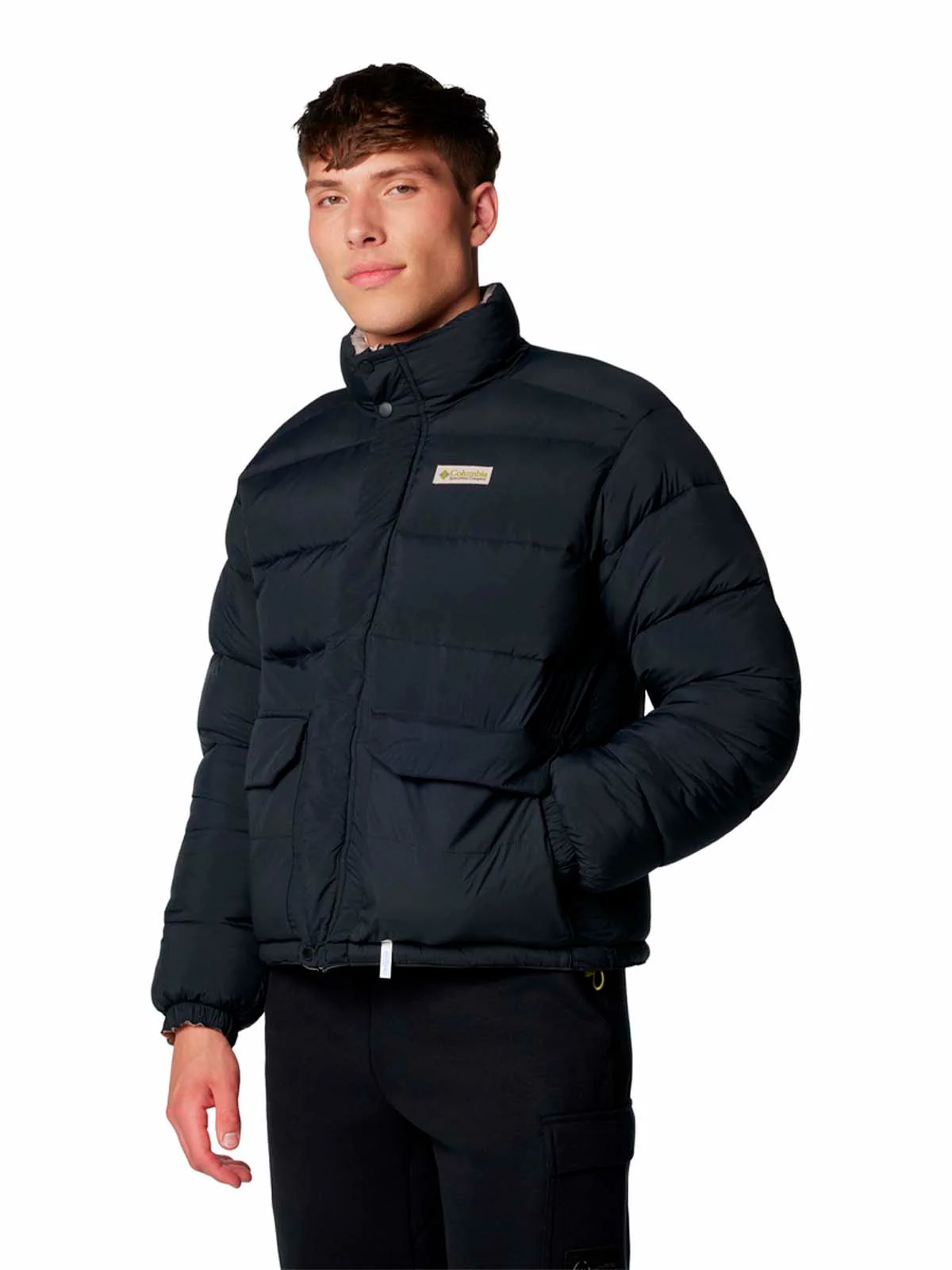Parka Hombre Wallowa Reversible Negro Columbia - Image 2