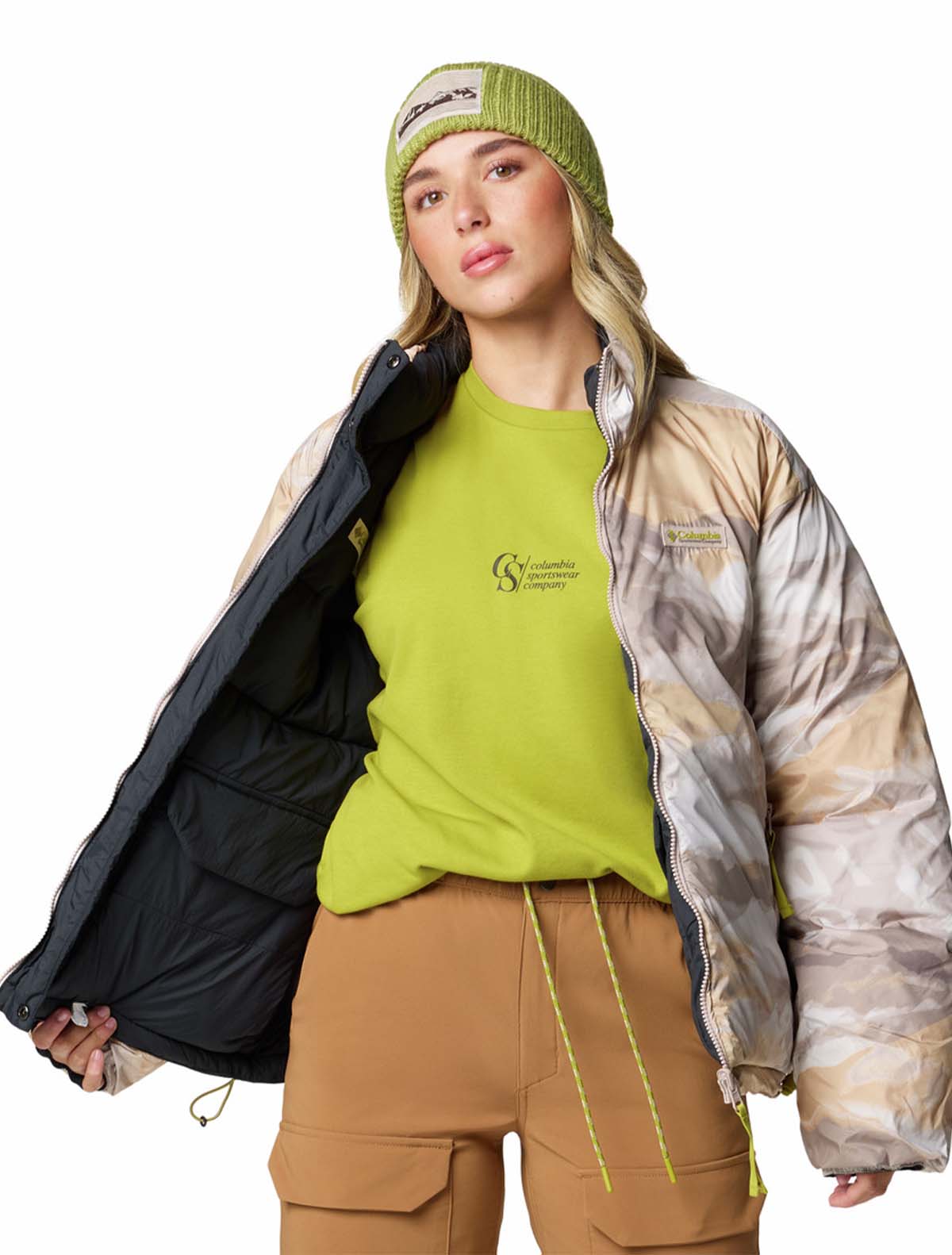 Parka Hombre Wallowa Reversible Negro Columbia - Image 7