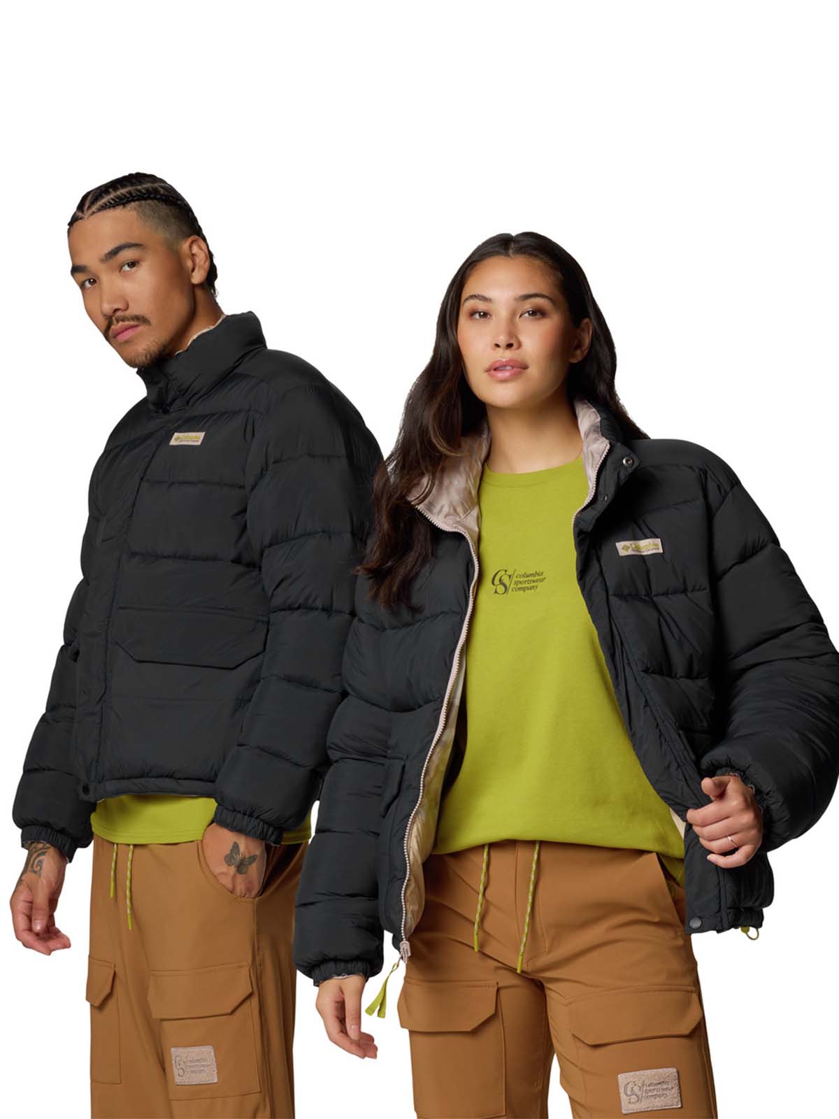 Parka Hombre Wallowa Reversible Negro Columbia - Image 9