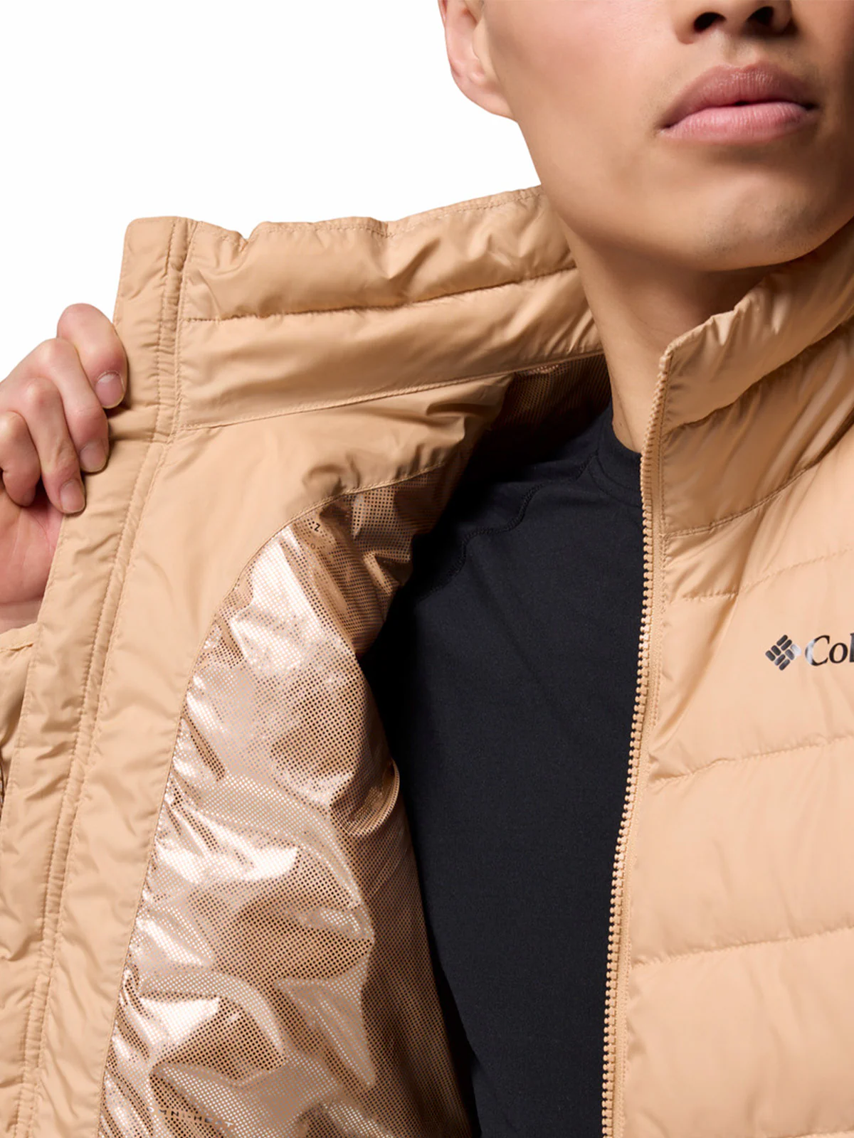 Parka Hombre Whirlibird V Interchange Beige/Crudo Columbia - Image 5