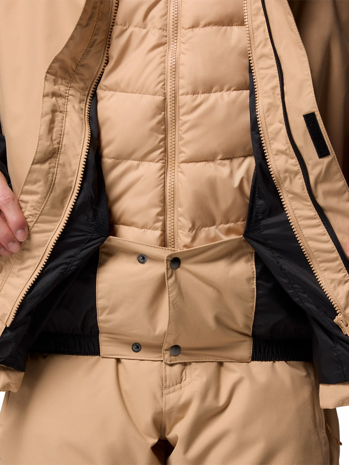 Parka Hombre Whirlibird V Interchange Beige/Crudo Columbia - Image 7