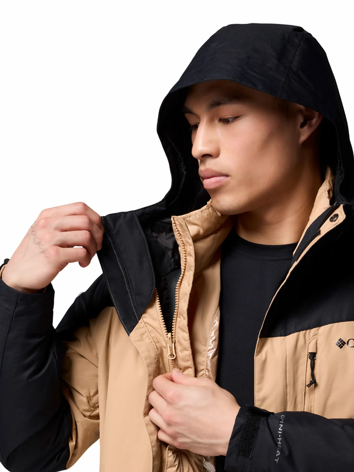 Parka Hombre Whirlibird V Interchange Beige/Crudo Columbia - Image 8