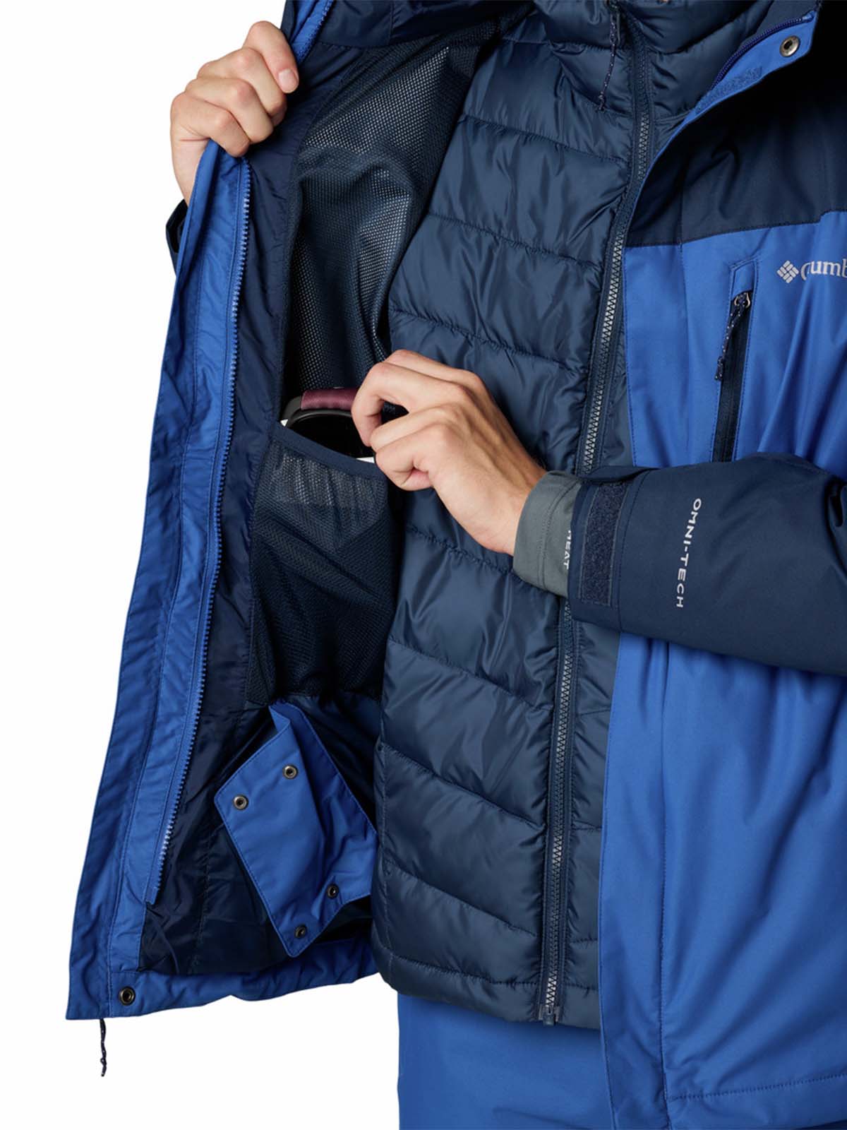 Parka Hombre Whirlibird V Ski Azul Columbia - Image 4