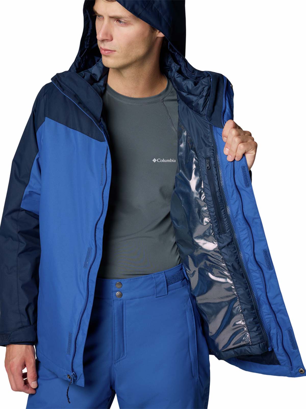 Parka Hombre Whirlibird V Ski Azul Columbia - Image 5