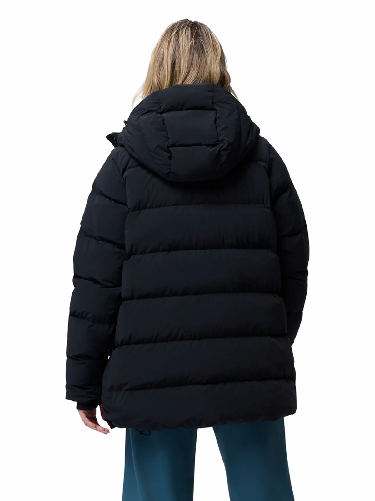 Parka Mujer Amaze Puff Mid Hood Negro Columbia - Image 9