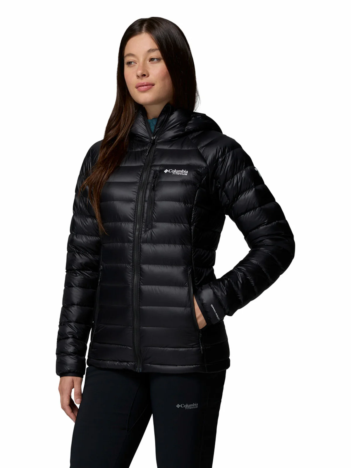 Parka Mujer Arctic Crest Down Negro Columbia - Image 2
