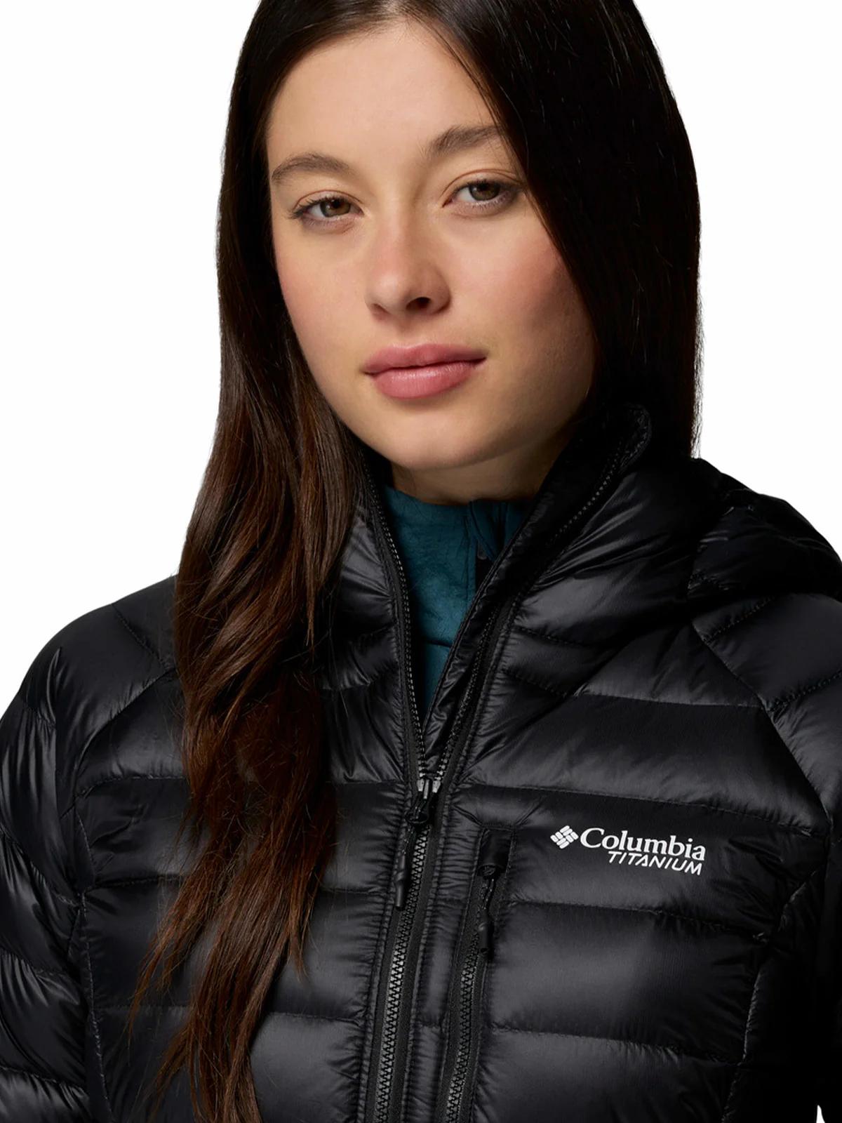 Parka Mujer Arctic Crest Down Negro Columbia - Image 5