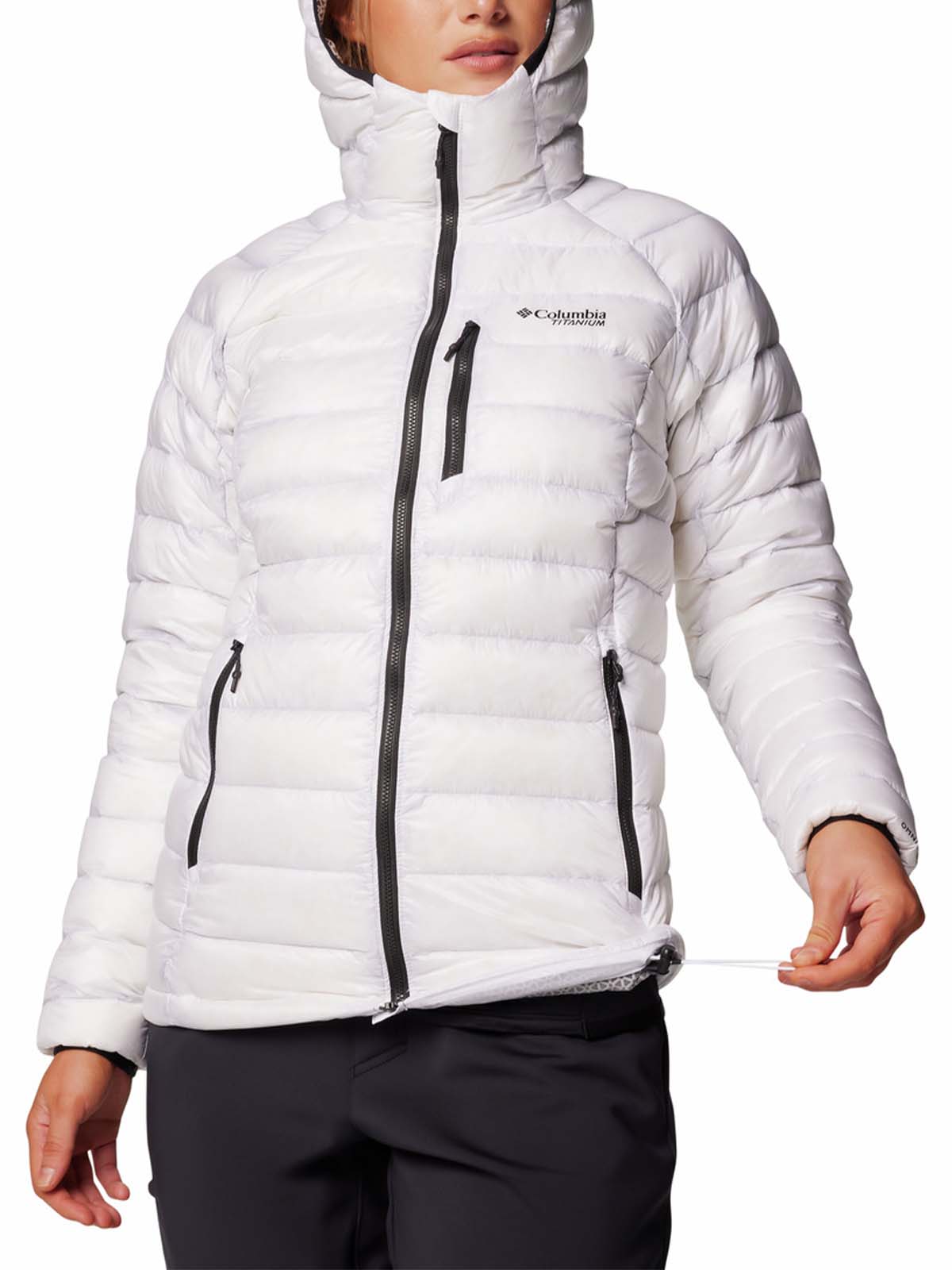 Parka Mujer Arctic Crest Blanco Columbia - Image 4