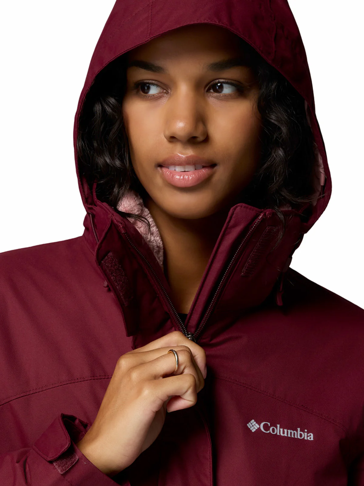 Parka Mujer Bugaboo III Fleece Interchange Morado Columbia - Image 7