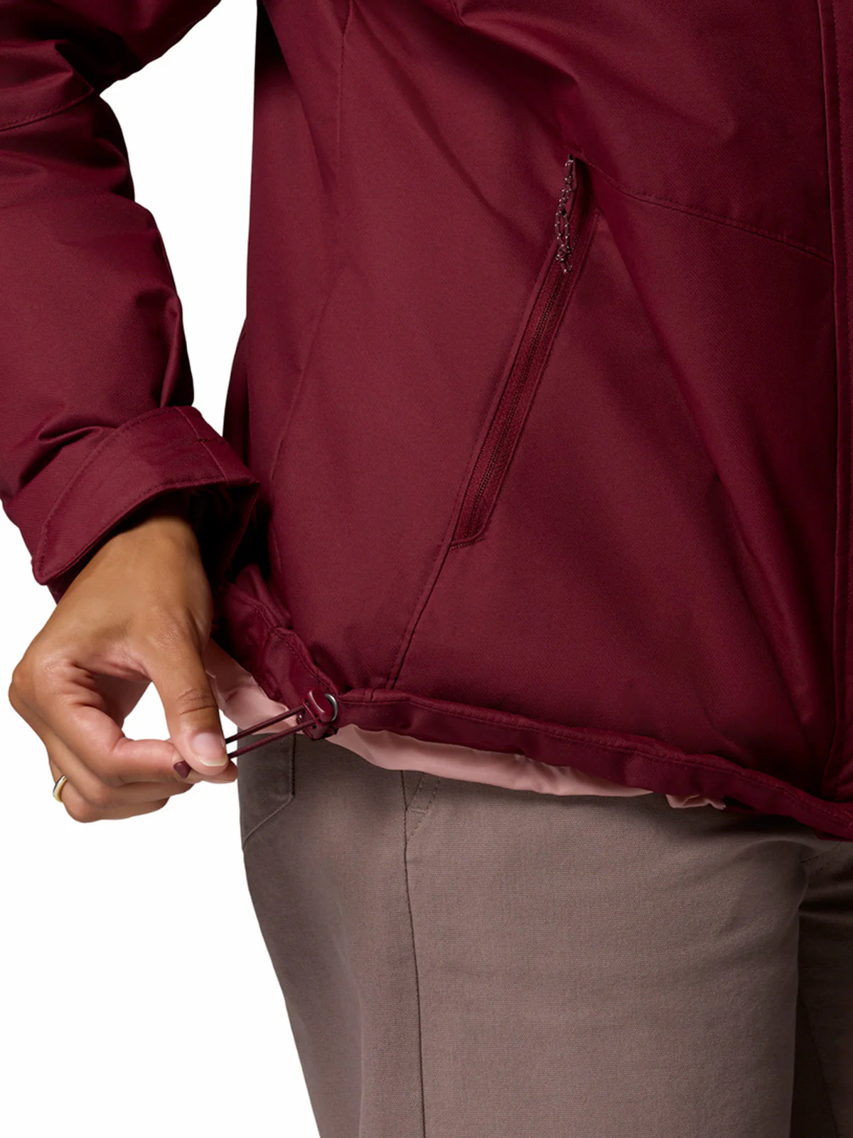 Parka Mujer Bugaboo III Fleece Interchange Morado Columbia - Image 8