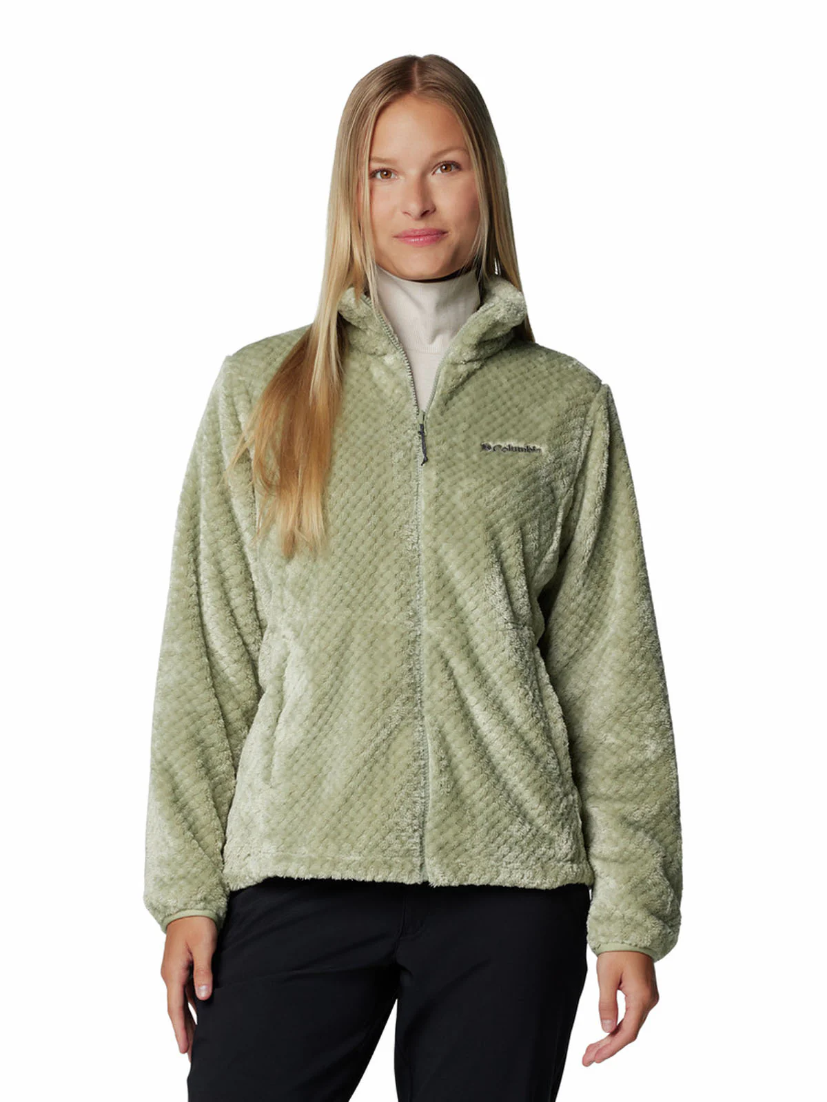 Parka Mujer Bugaboo III Fleece Interchange Verde Columbia - Image 8