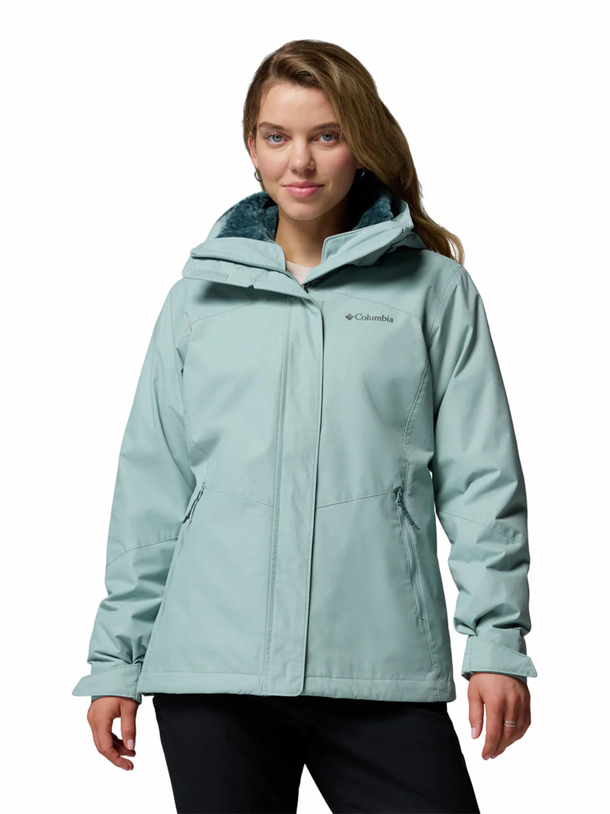 Parka Mujer Bugaboo III Celeste Crushed Blue Columbia