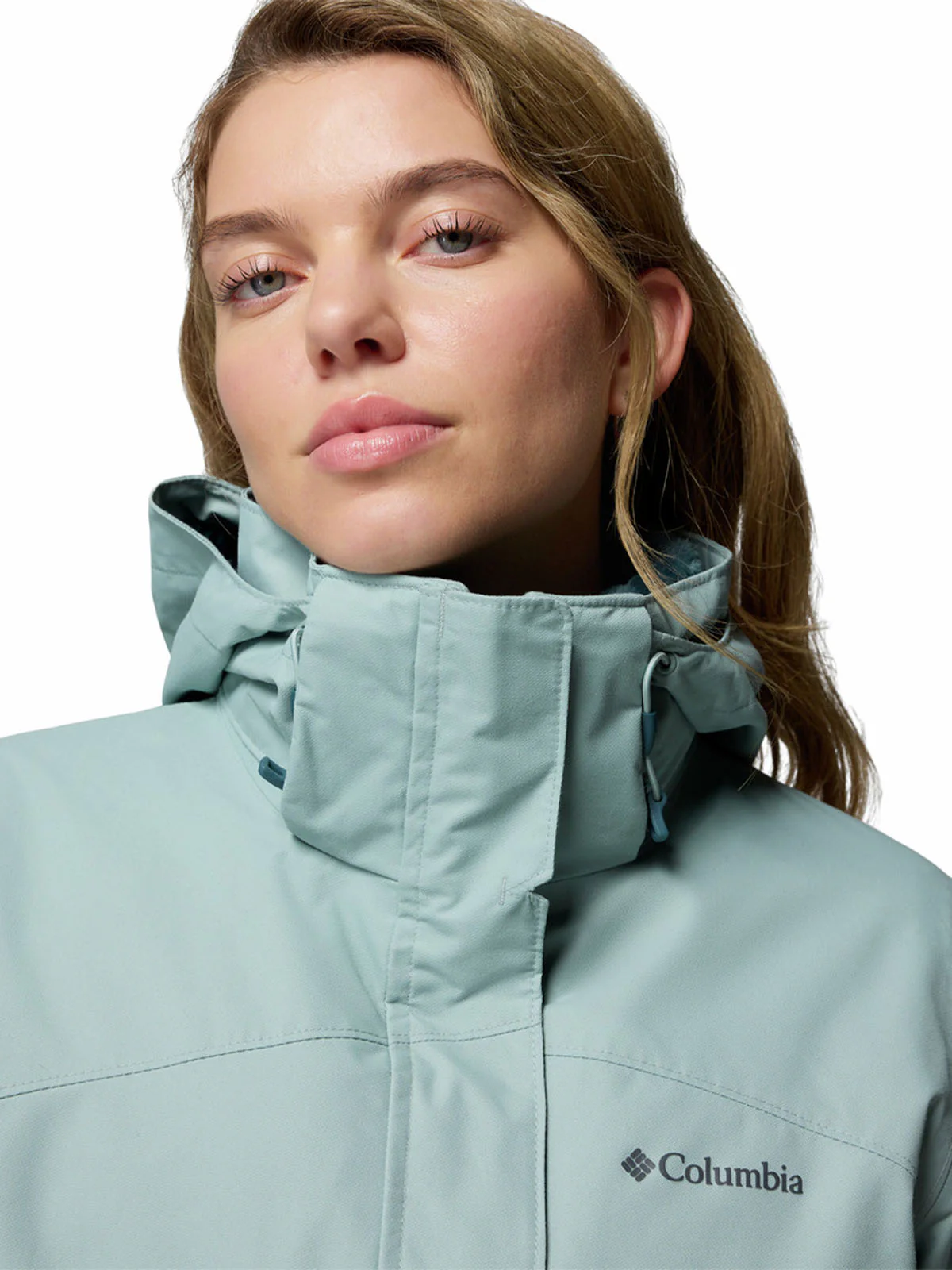 Parka Mujer Bugaboo III Celeste Crushed Blue Columbia - Image 2