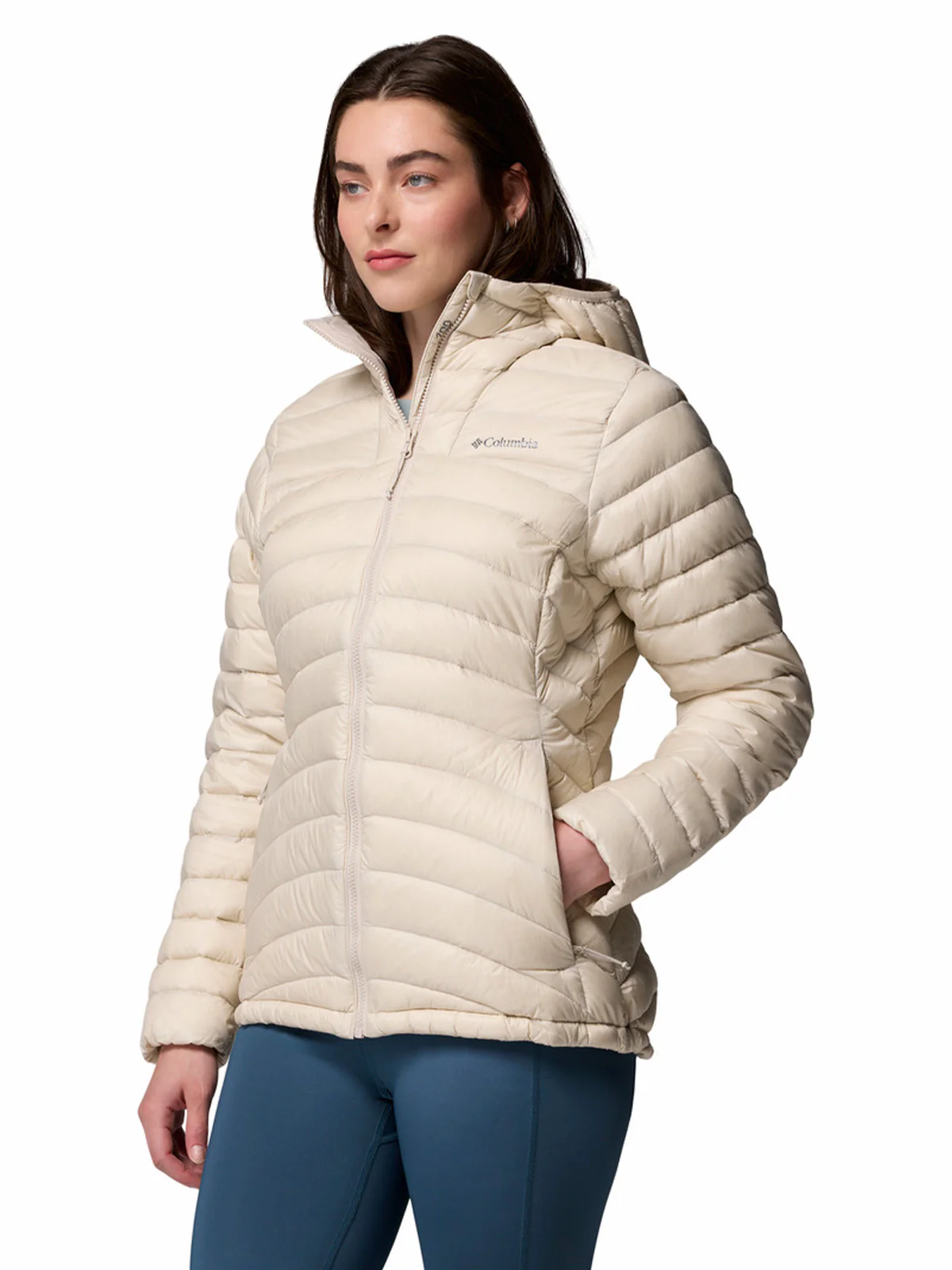 Parka Mujer Corelite Down Jacket Gris Columbia - Image 2