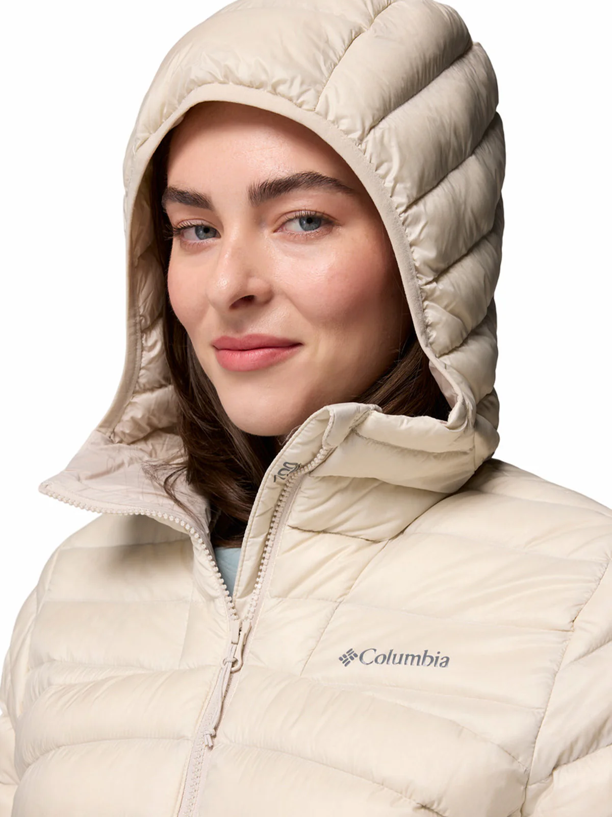Parka Mujer Corelite Down Jacket Gris Columbia - Image 3