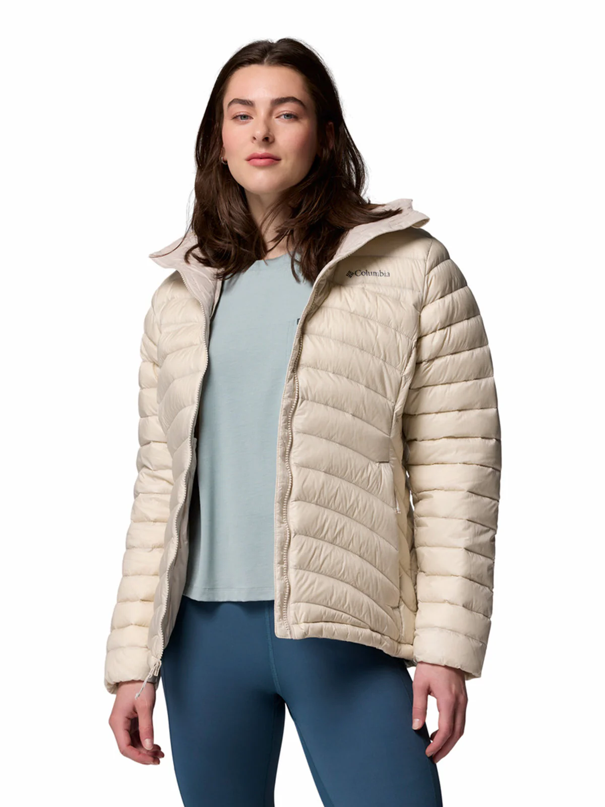 Parka Mujer Corelite Down Jacket Gris Columbia - Image 6