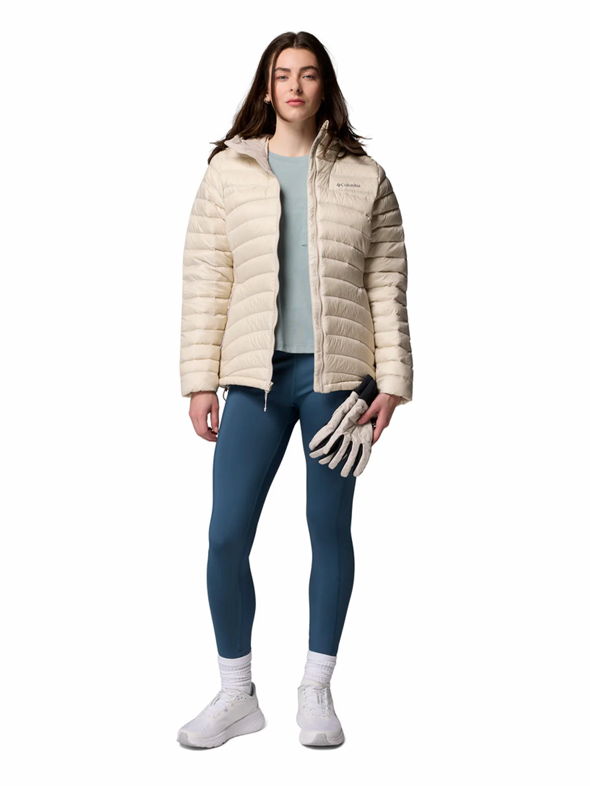 Parka Mujer Corelite Down Jacket Gris Columbia - Image 9