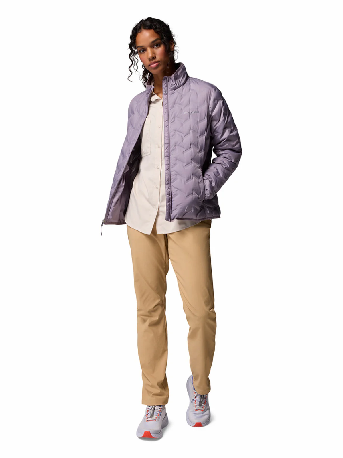 Parka Mujer Delta Ridge II Down Morado Columbia