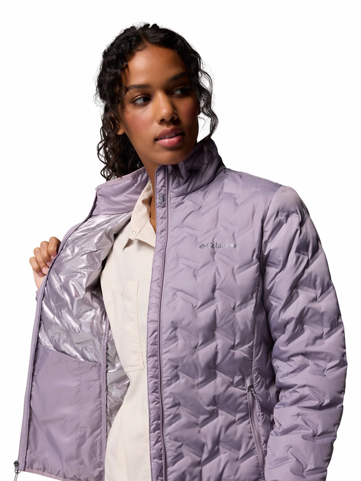 Parka Mujer Delta Ridge II Down Morado Columbia - Image 5