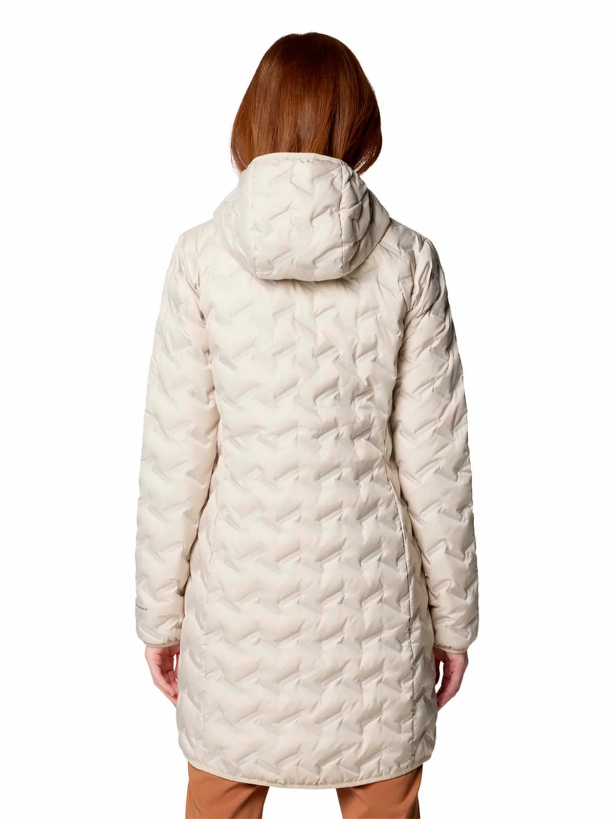 Parka Mujer Delta Ridge II Gris Dark Stone Trail Running Omni-Heat Reflective Columbia - Image 5