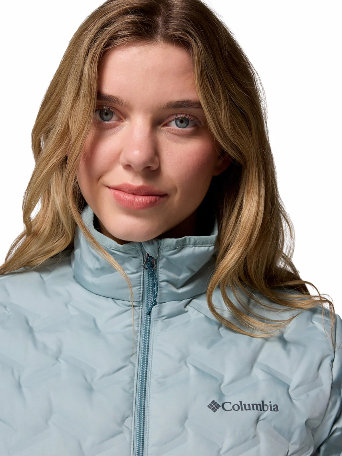 Parka Mujer Delta Ridge II Celeste Columbia - Image 3